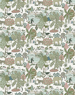 Обои Little Greene Storybook Papers 0231ANPUCKZ