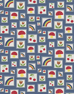 Обои Little Greene Storybook Papers 0231BAWOADZ