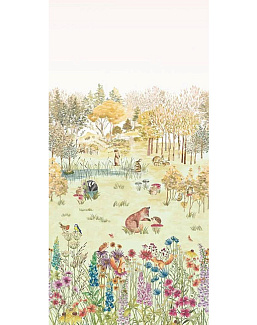 Обои Little Greene Storybook Papers 0231POHARVE