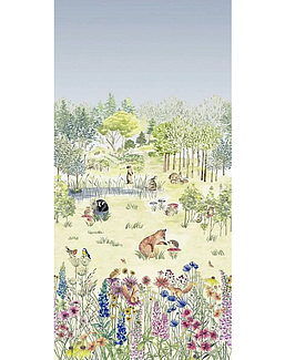 Обои Little Greene Storybook Papers 0231POSPRIN