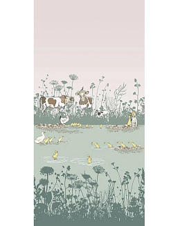 Обои Little Greene Storybook Papers 0231RIQUACK