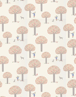 Обои Little Greene Storybook Papers 0231ROMASQU