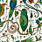 Обои Clarke & Clarke Mythica W0217/03