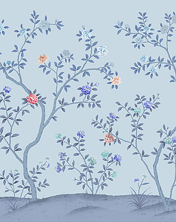 Обои Yana Svetlova Wallcoverings Art Prints B42/BLUE