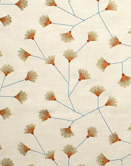 Ткань Dana Panorama Daisy/Rio morning Daisy/Terracotta