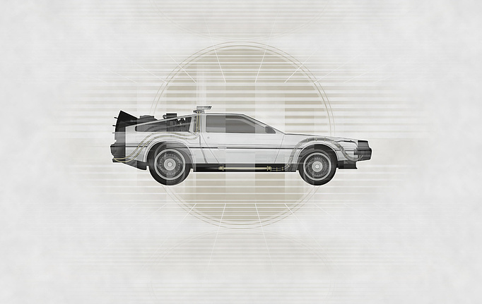 Российские панно и фотообои Factura, коллекция Collection 2024, артикул BACK TO FUTURE/7
