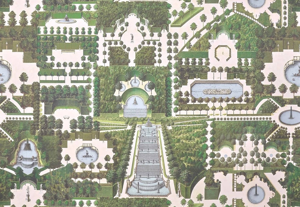 Обои Pierre Frey Jardin a La Francaise FP276001