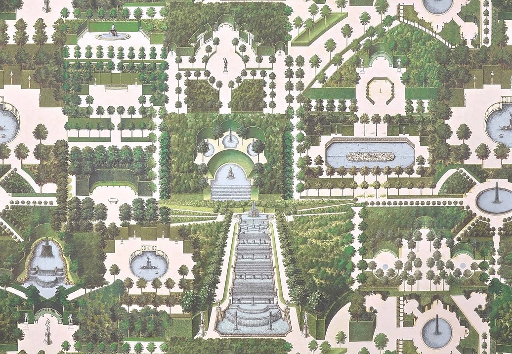 Обои Pierre Frey Jardin a La Francaise FP276001