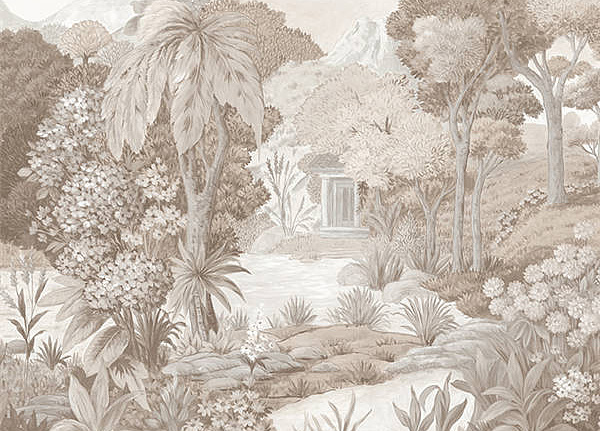 Панно и фотообои Faboie Silk Painting VI F-SN6011