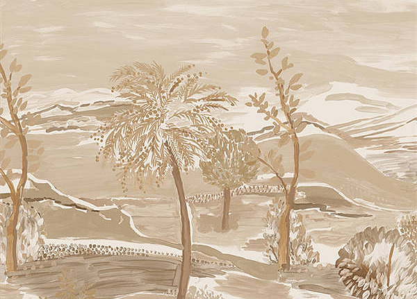 Панно и фотообои Faboie Silk Painting VI F-SN6021