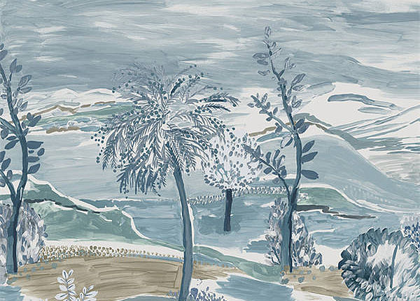 Панно и фотообои Faboie Silk Painting VI F-SN6022