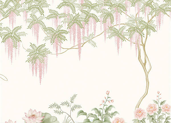 Панно и фотообои Faboie Silk Painting VI F-SN6071