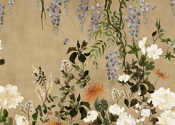 Панно и фотообои Faboie Silk Painting VI F-SN6104