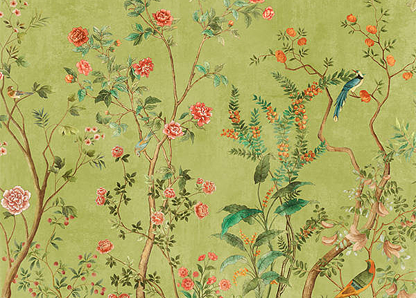 Панно и фотообои Faboie Silk Painting VI F-SN6034