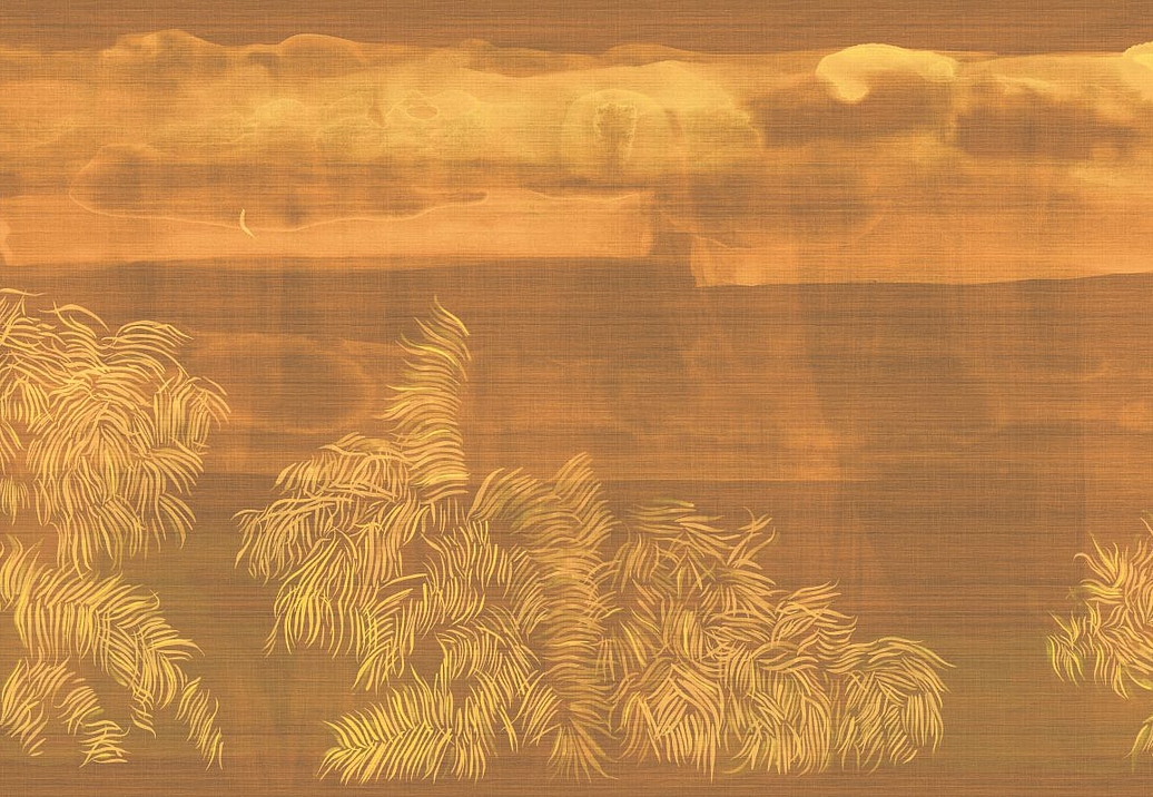Панно и фотообои Elitis Madagascar Arrowroot Raw Raffia VP104301