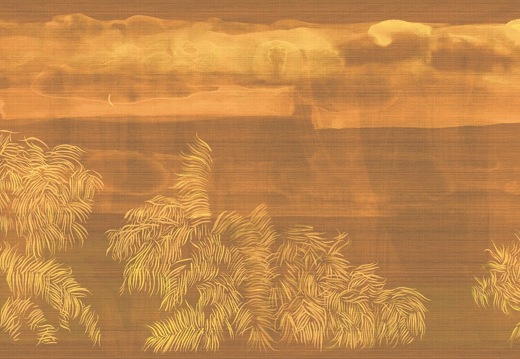 Панно и фотообои Elitis Madagascar Arrowroot Raw Raffia VP104301
