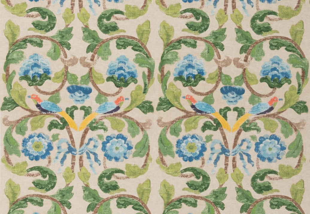 Ткань GP & J Baker Kit Kemp Prints & Embroideries II BF11135/2