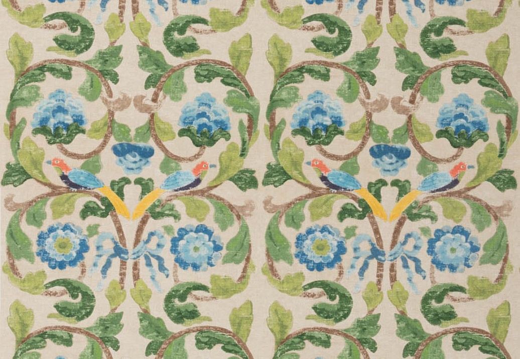 Ткань GP & J Baker Kit Kemp Prints & Embroideries II BF11135/2