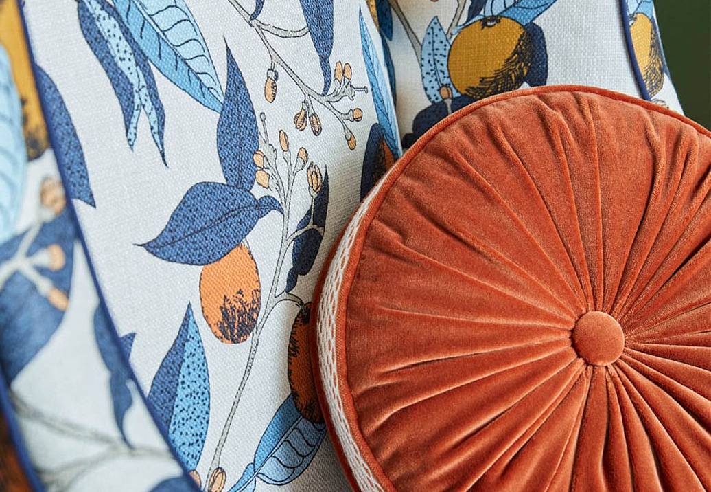 Ткань James Hare Orangery 8341/02