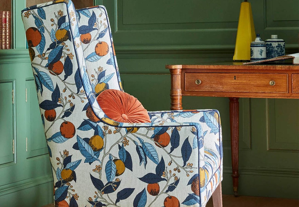 Ткань James Hare Orangery 8341/02