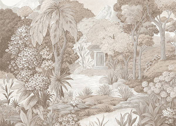Панно и фотообои Faboie Silk Painting VI F-SN6011
