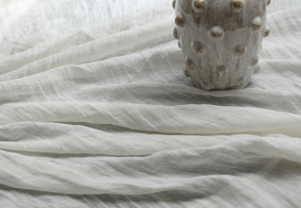 Ткань Galleria Arben Linen Lino/Bianco