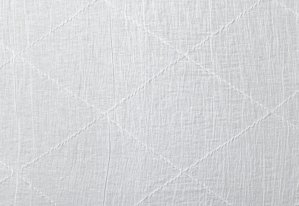 Ткань Galleria Arben Linen PlisseRombo/Bianco