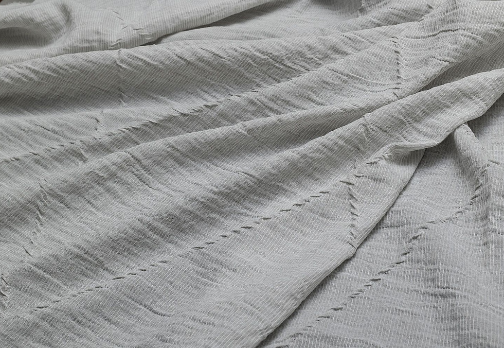 Ткань Galleria Arben Linen PlisseRombo/Grigio