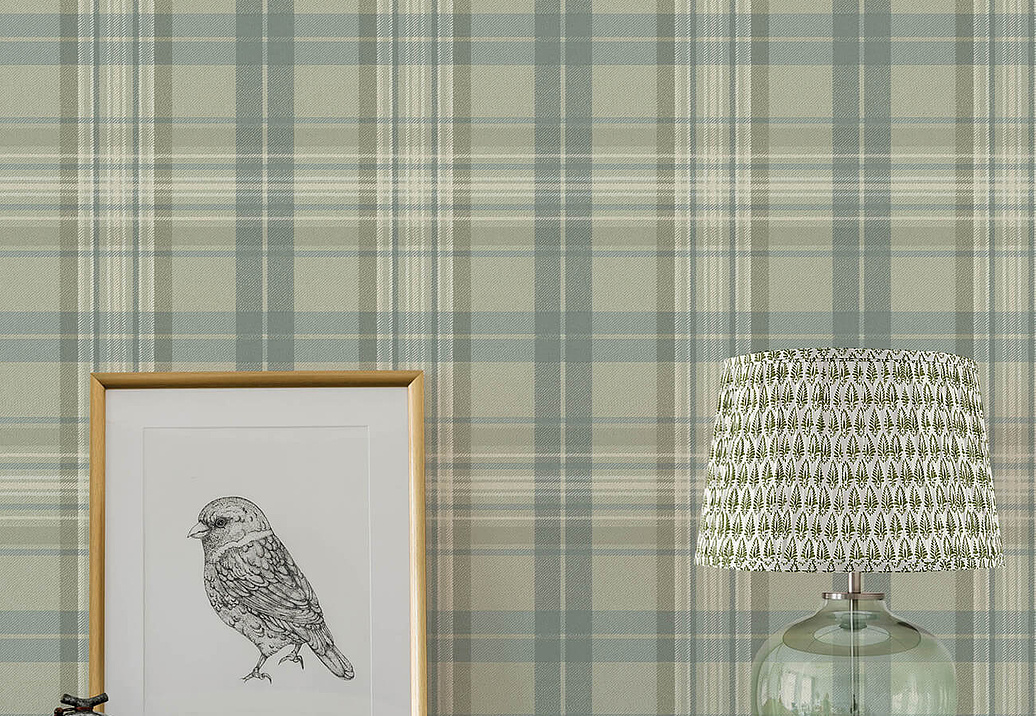 Обои Chesapeake Plaid & Stripe Resource 4192-330217