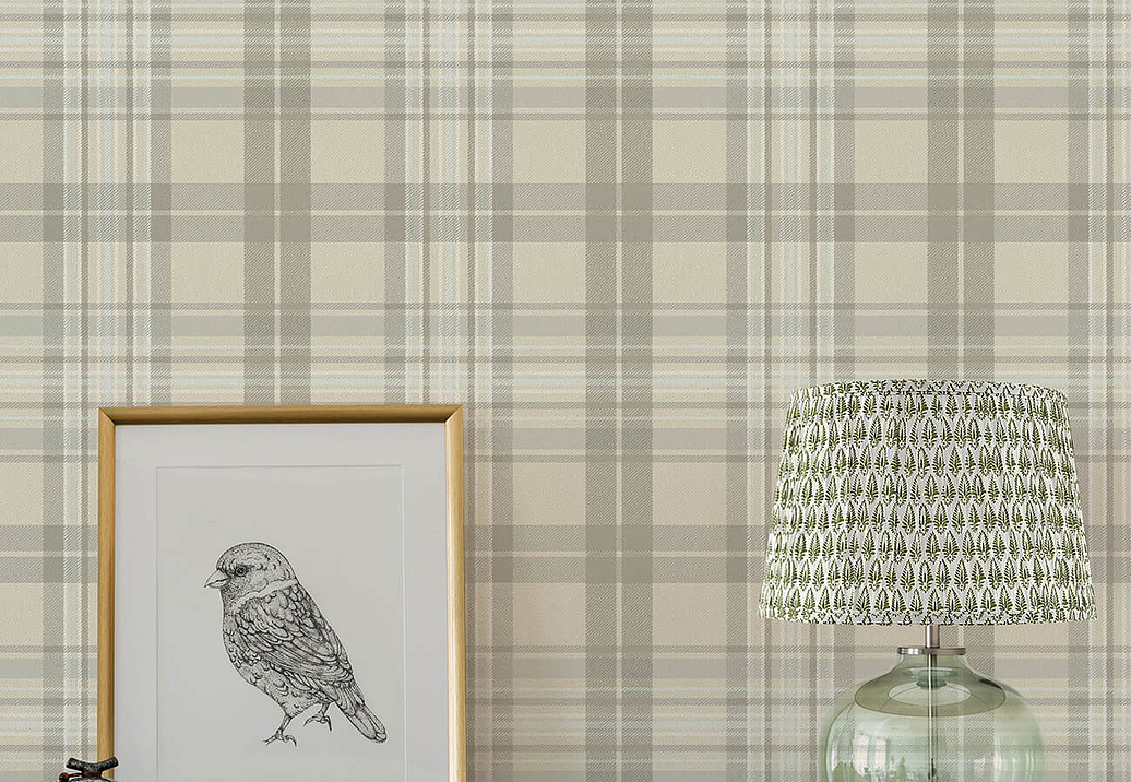 Обои Chesapeake Plaid & Stripe Resource 4192-330216