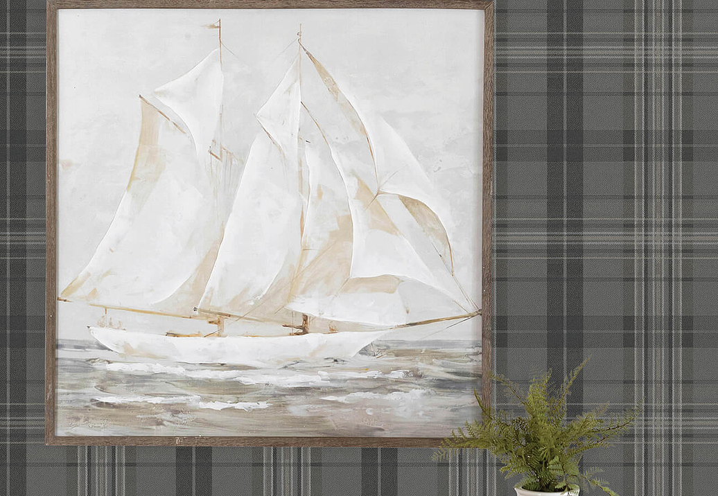 Обои Chesapeake Plaid & Stripe Resource 4192-330215