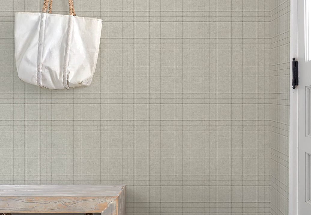 Обои Chesapeake Plaid & Stripe Resource 4192-83456