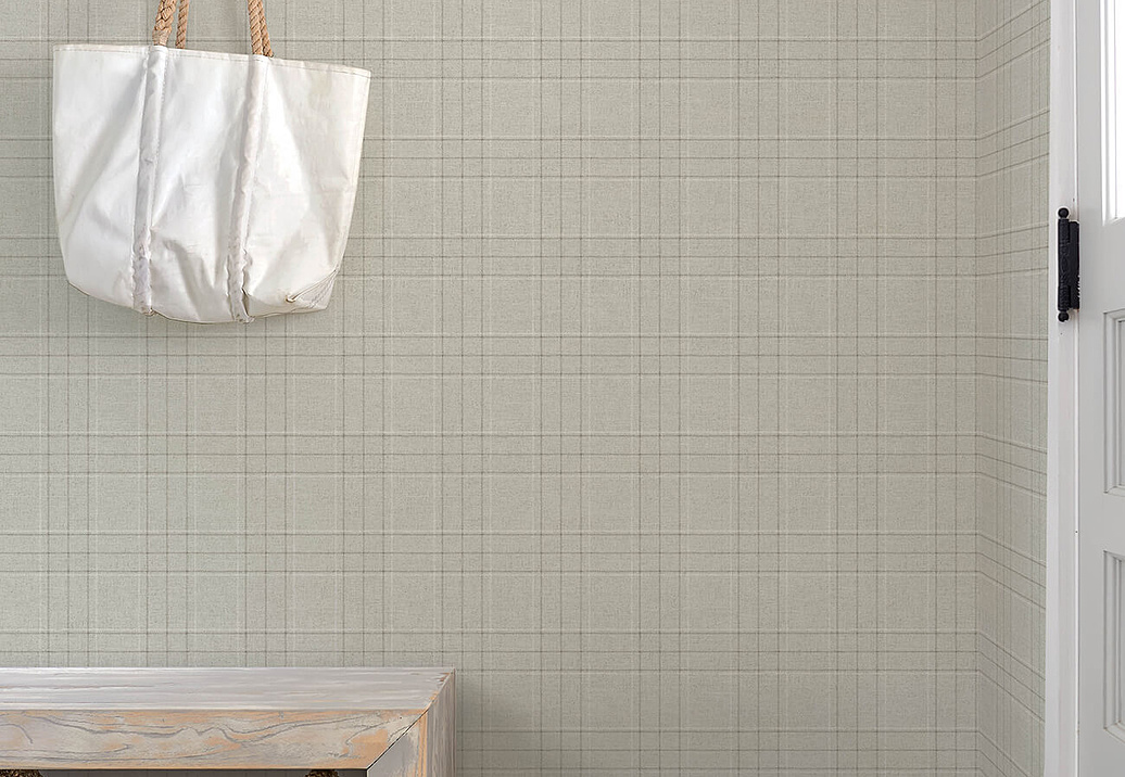 Обои Chesapeake Plaid & Stripe Resource 4192-83456