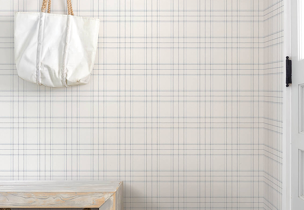 Обои Chesapeake Plaid & Stripe Resource 4192-83460