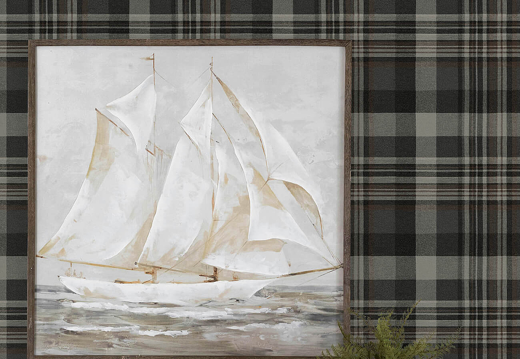 Обои Chesapeake Plaid & Stripe Resource 4192-72632
