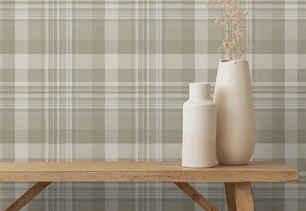 Обои Chesapeake Plaid & Stripe Resource 4192-72633