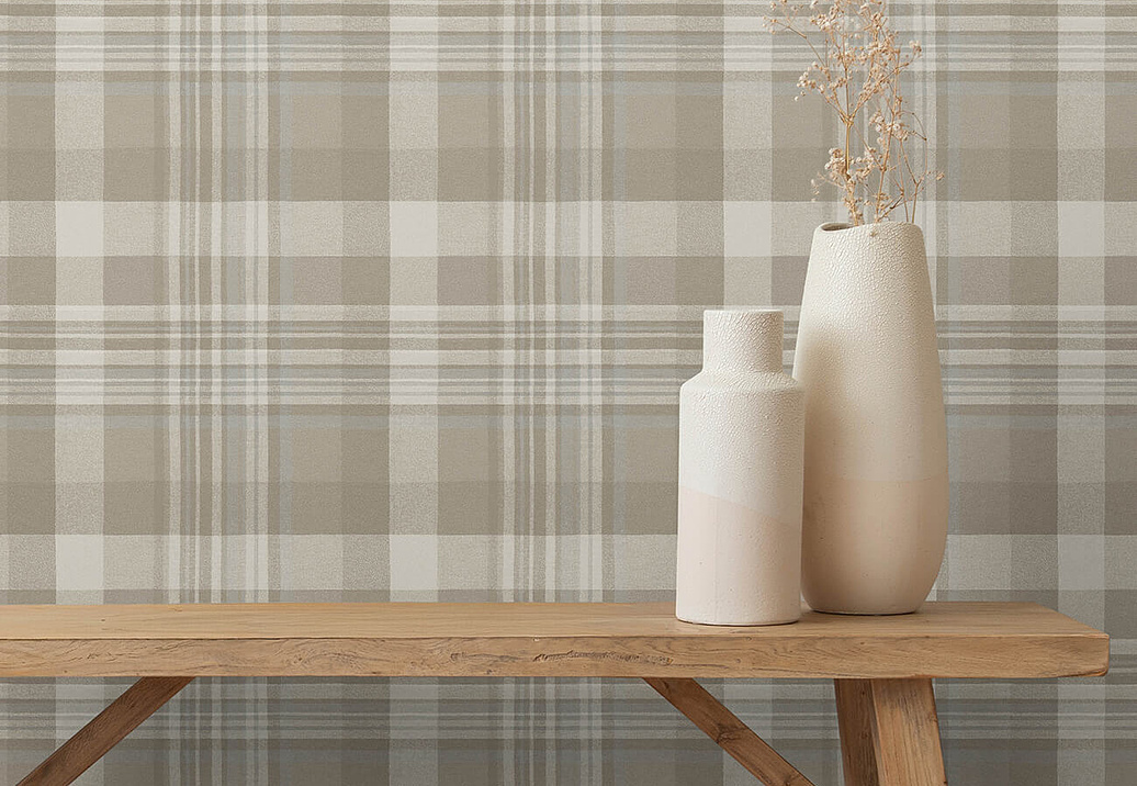 Обои Chesapeake Plaid & Stripe Resource 4192-72633