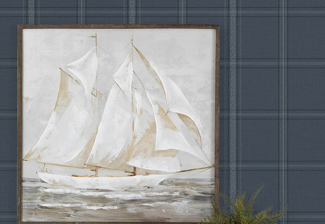 Обои Chesapeake Plaid & Stripe Resource 4192-27605