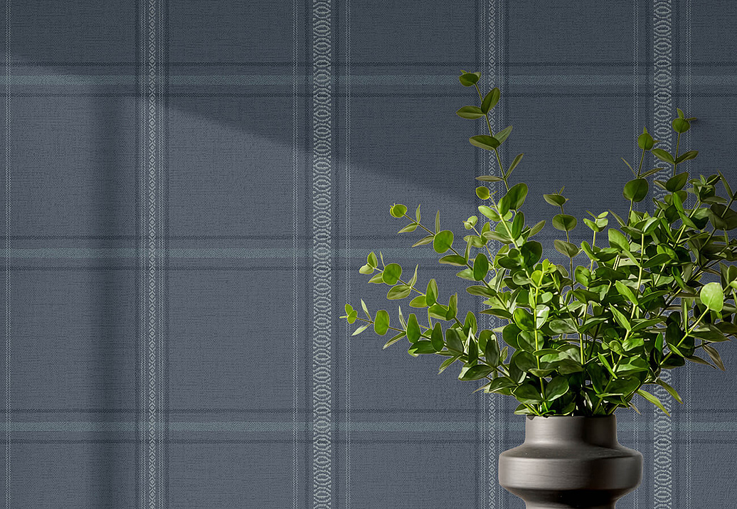 Обои Chesapeake Plaid & Stripe Resource 4192-27605