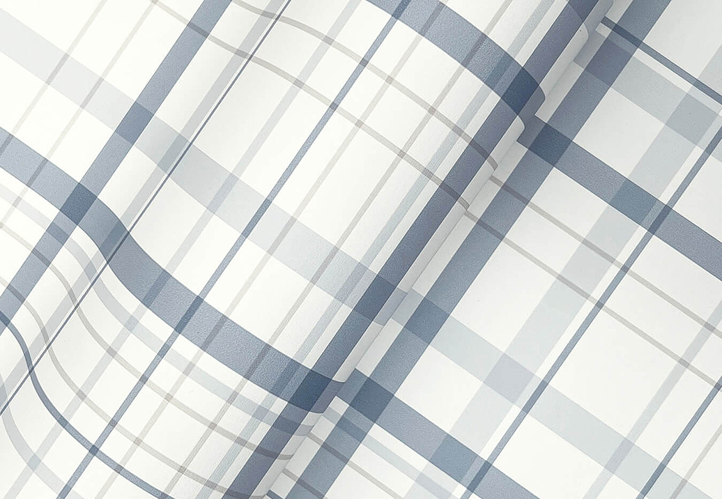 Обои Chesapeake Plaid & Stripe Resource 4192-83406