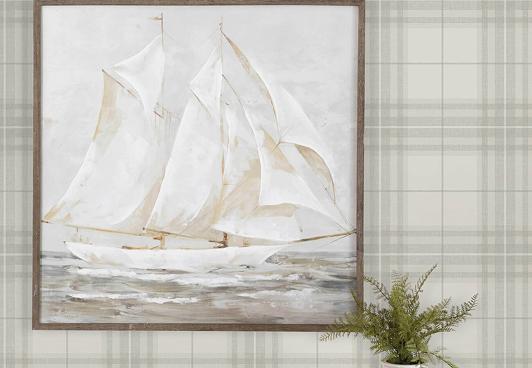 Обои Chesapeake Plaid & Stripe Resource 4192-27693