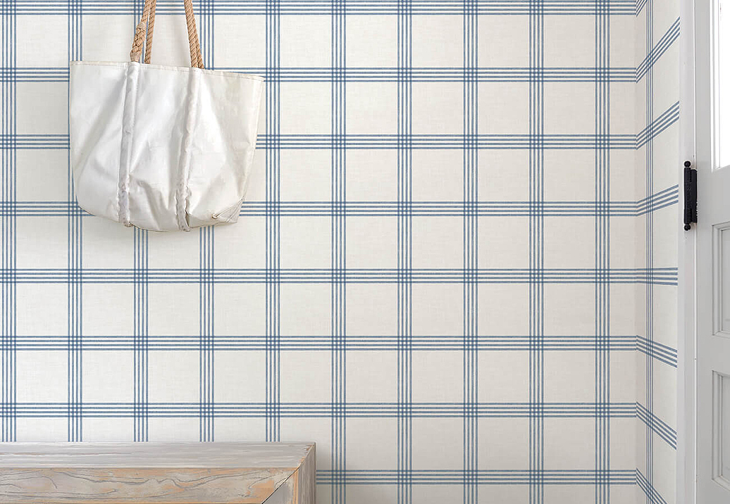 Обои Chesapeake Plaid & Stripe Resource 4192-26993