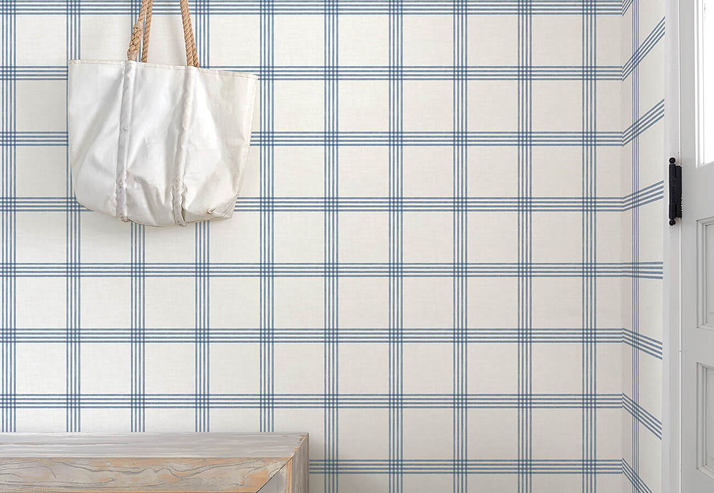 Обои Chesapeake Plaid & Stripe Resource 4192-26993