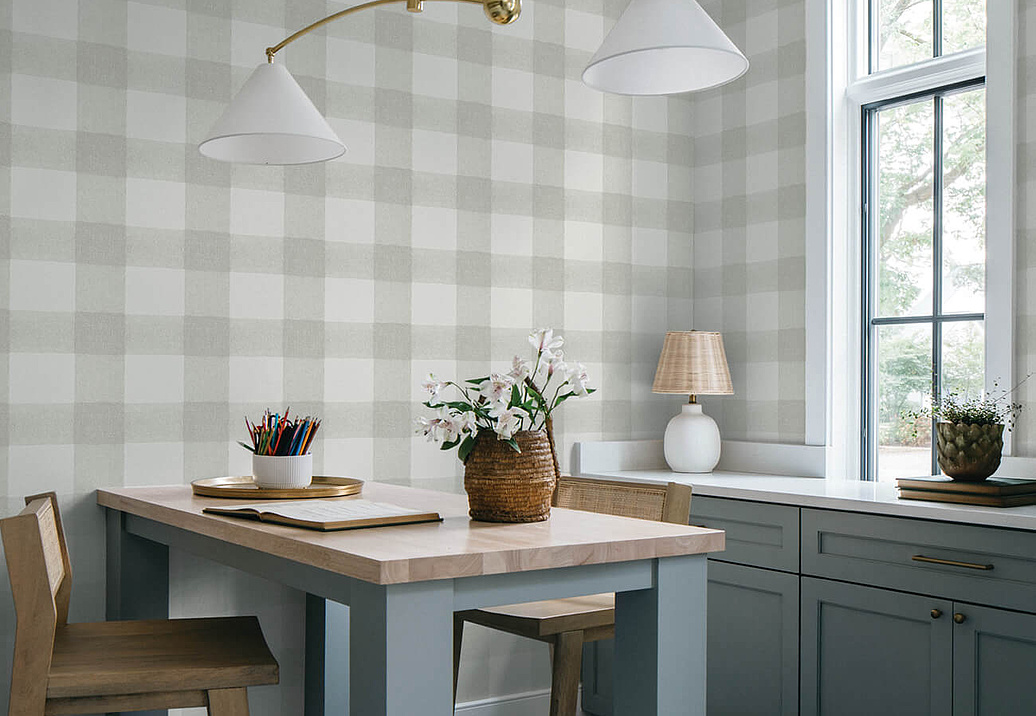 Обои Chesapeake Plaid & Stripe Resource 4192-83422