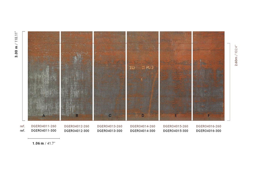 Панно и фотообои Khroma Erosion DGERO4014-260