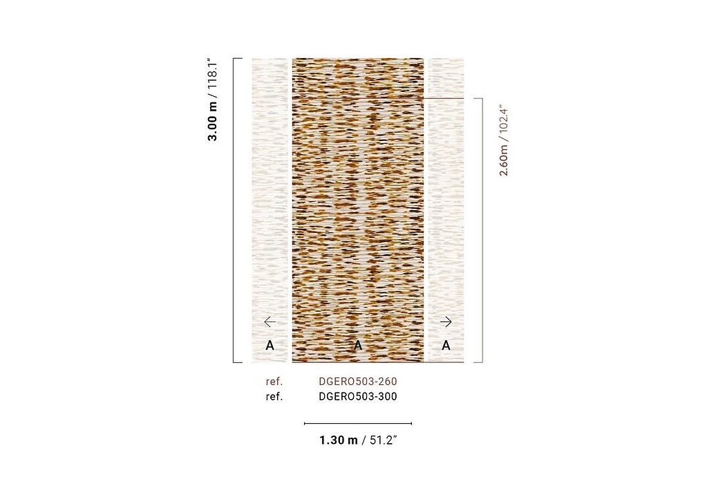 Панно и фотообои Khroma Erosion DGERO503-260