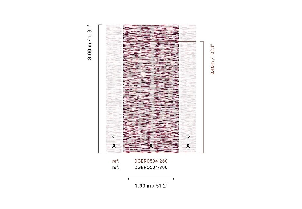 Панно и фотообои Khroma Erosion DGERO504-260