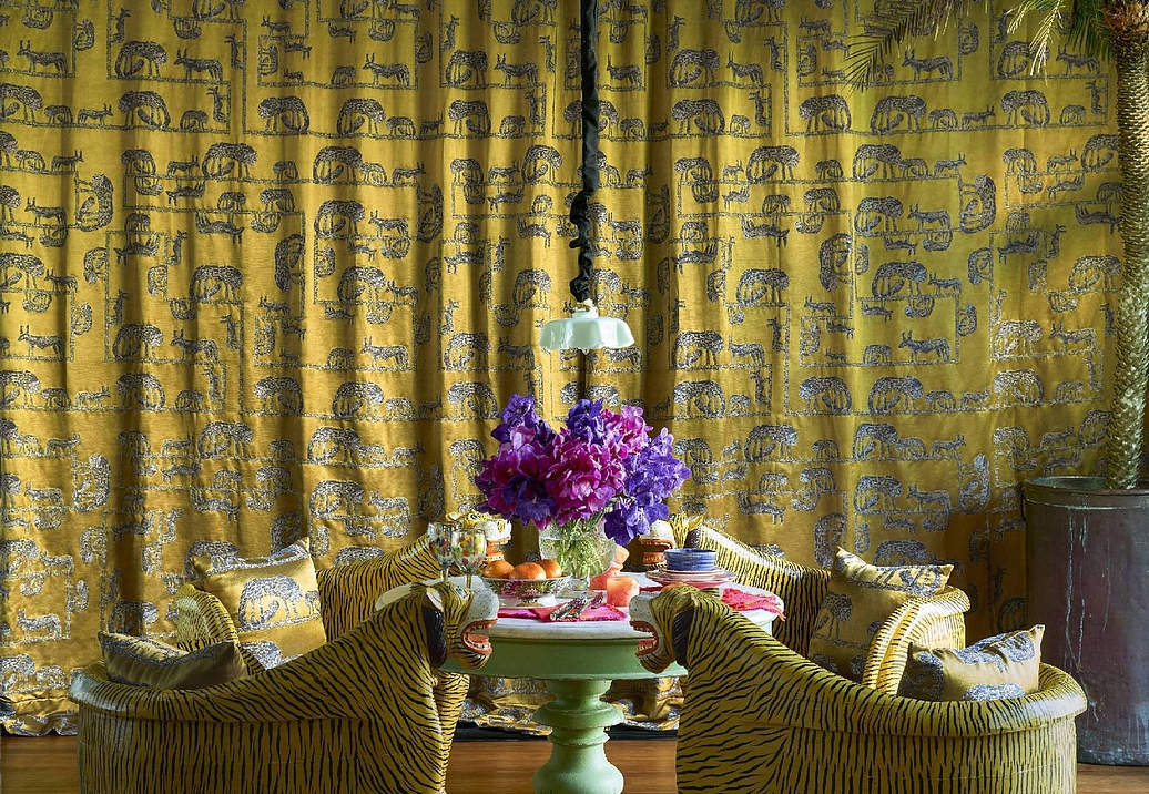 Ткань Jim Thompson Wild Collection by Bill Bensley JT014020003