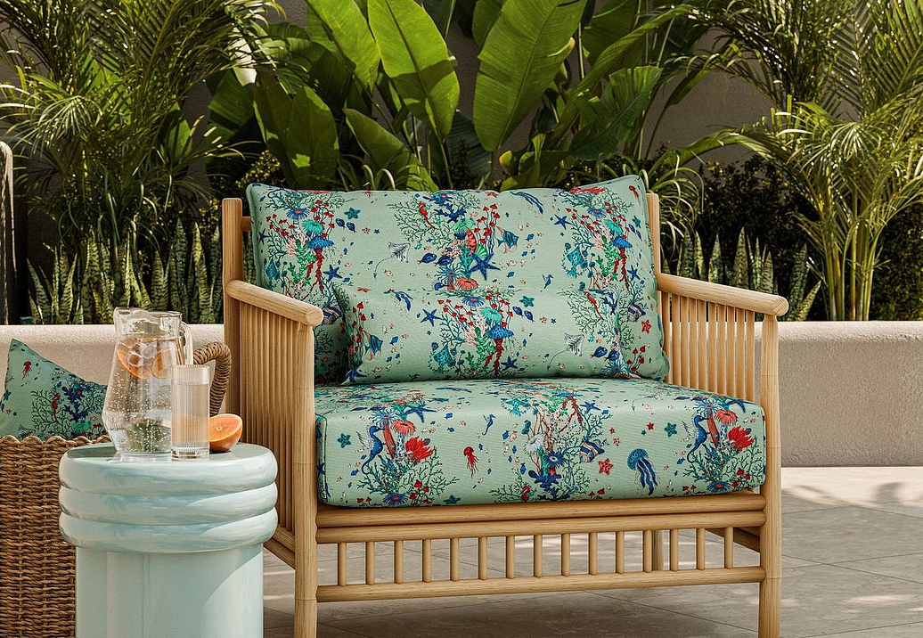 Ткань Clarke & Clarke Emma J Shipley Wild Escape Indoor Outdoor CCF0870-01
