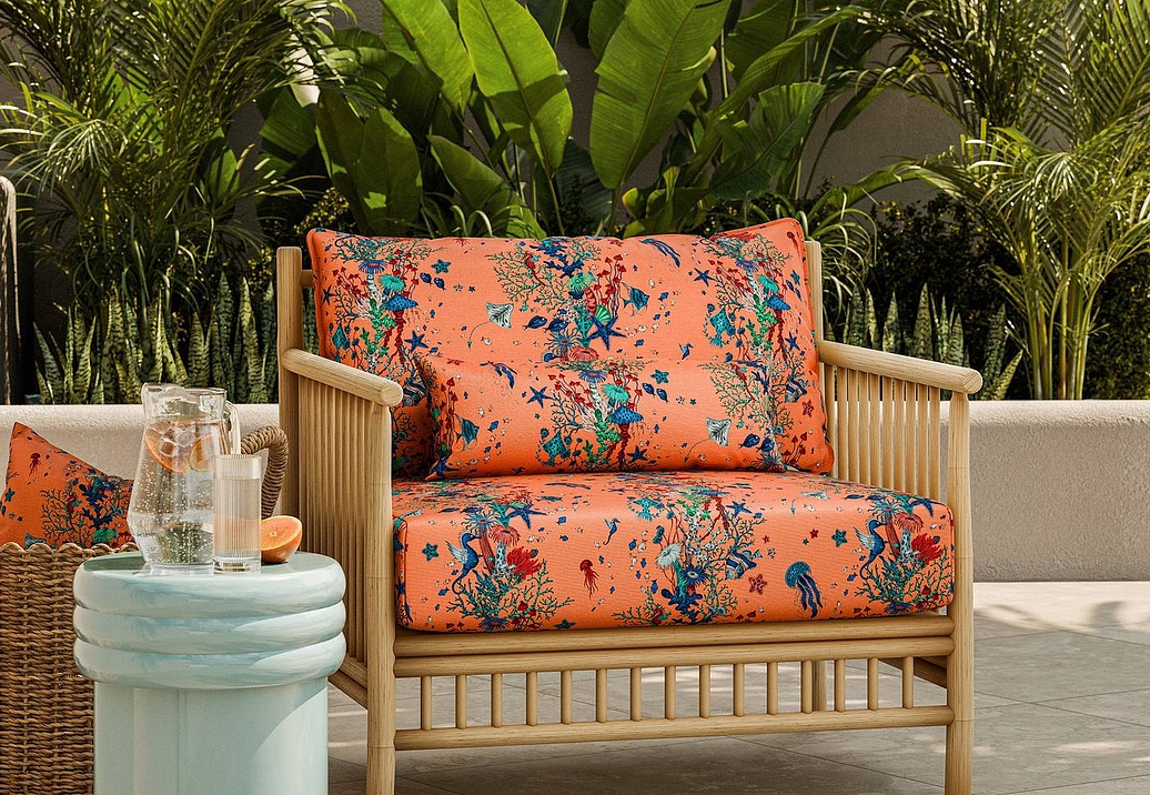 Ткань Clarke & Clarke Emma J Shipley Wild Escape Indoor Outdoor CCF0870-02